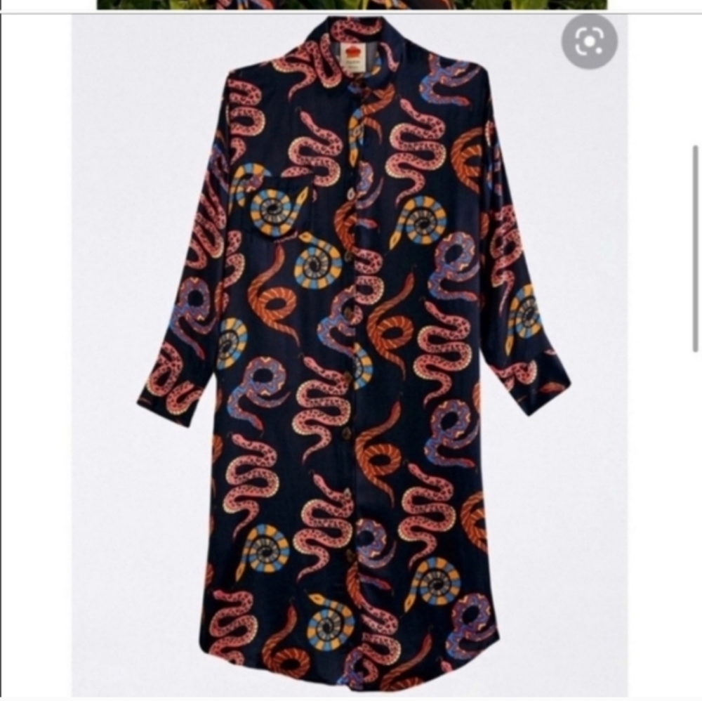 FARM Rio Snake Mididress - Picture 5 of 6